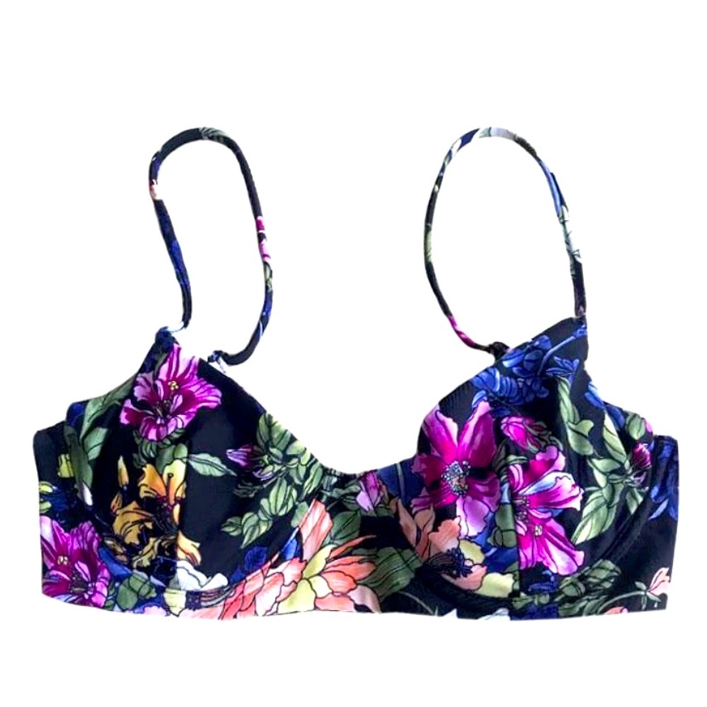 Night Floral Bikini Set
